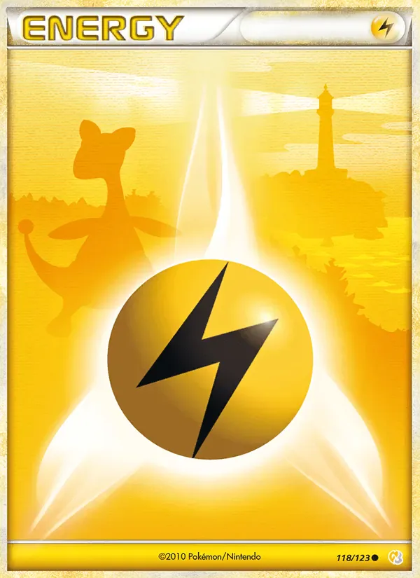 Lightning Energy 118/123 from HeartGold & SoulSilver
