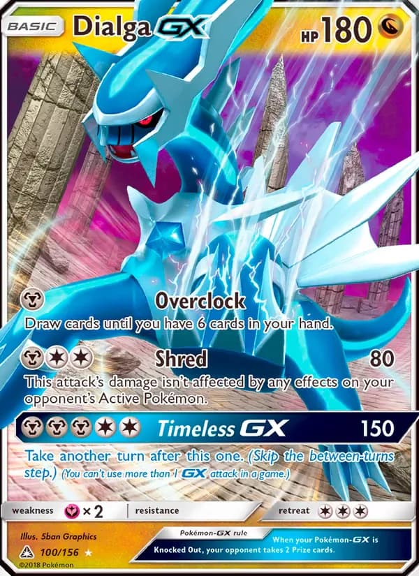 Dialga GX 100/156 from Ultra Prism