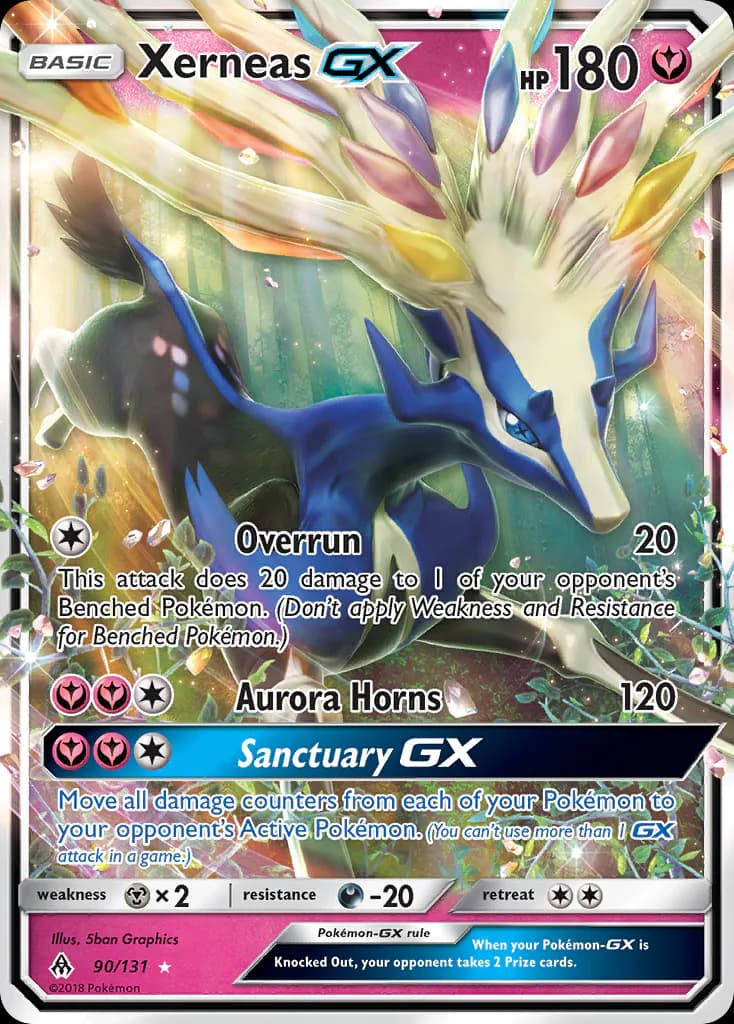 Xerneas GX 90/131 from Forbidden Light