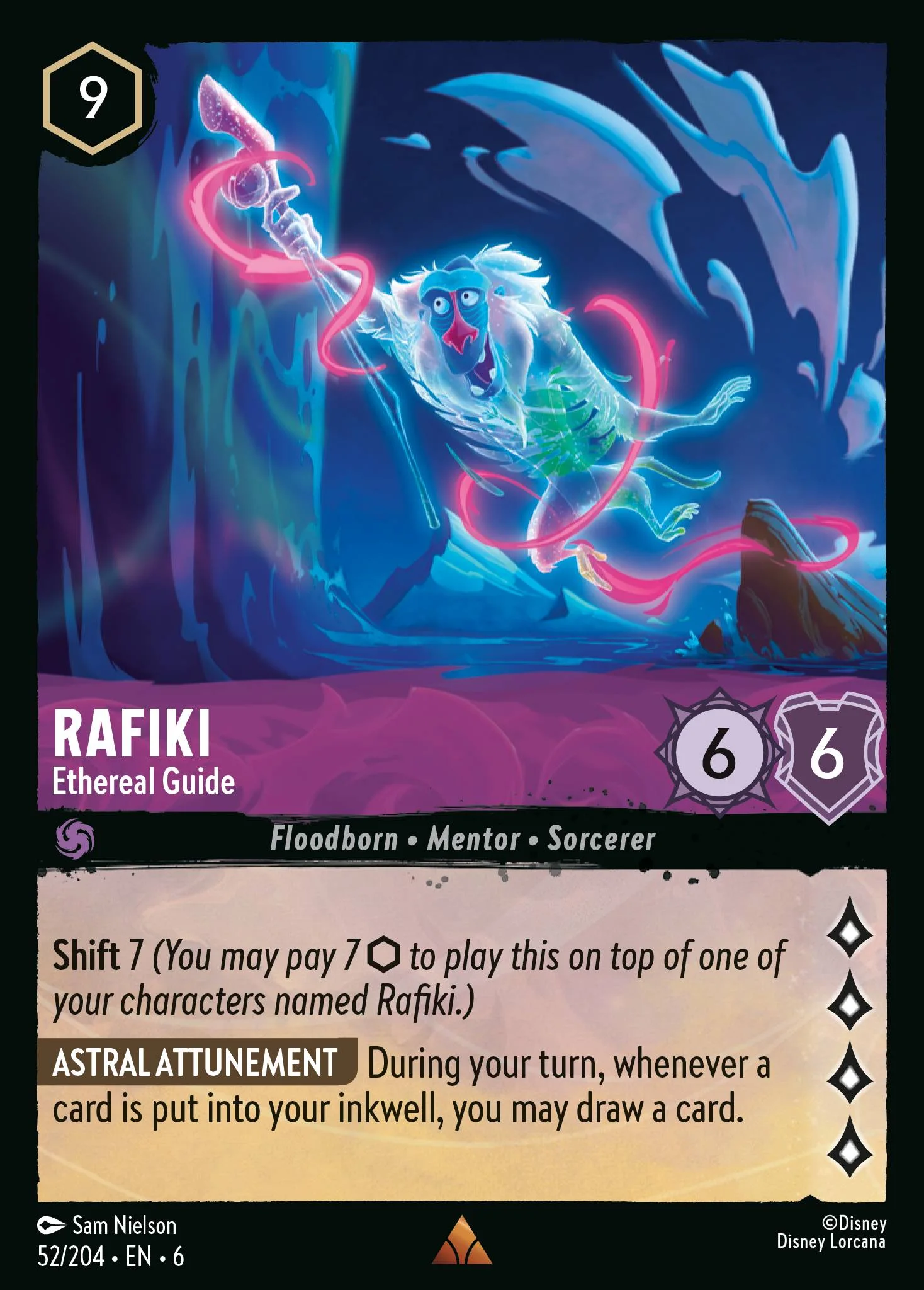 Rafiki - Ethereal Guide 52/204 from Azurite Sea