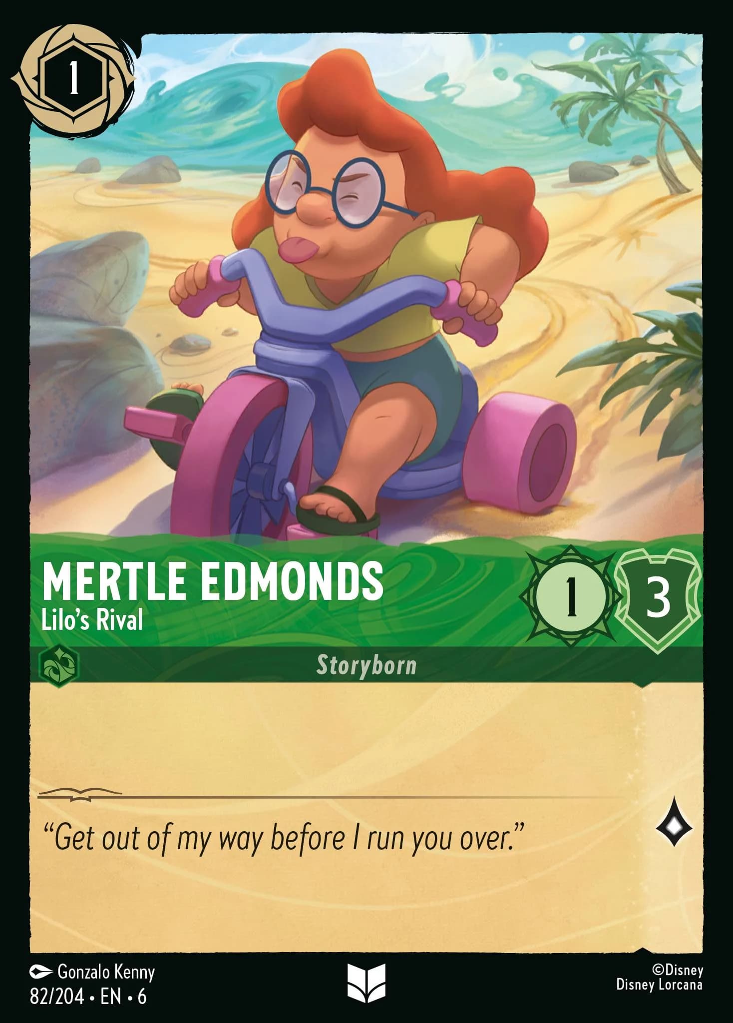 Mertle Edmonds - Lilo's Rival 82/204 from Azurite Sea