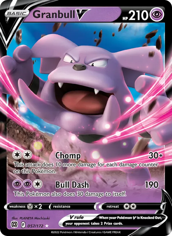 Granbull V 057/172 from Brilliant Stars