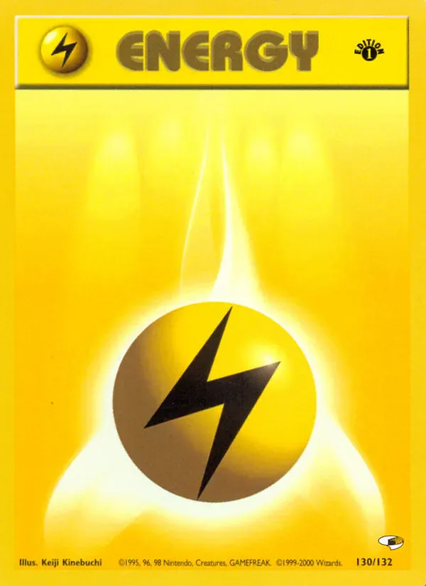 Lightning Energy 130/132 from Gym Heroes