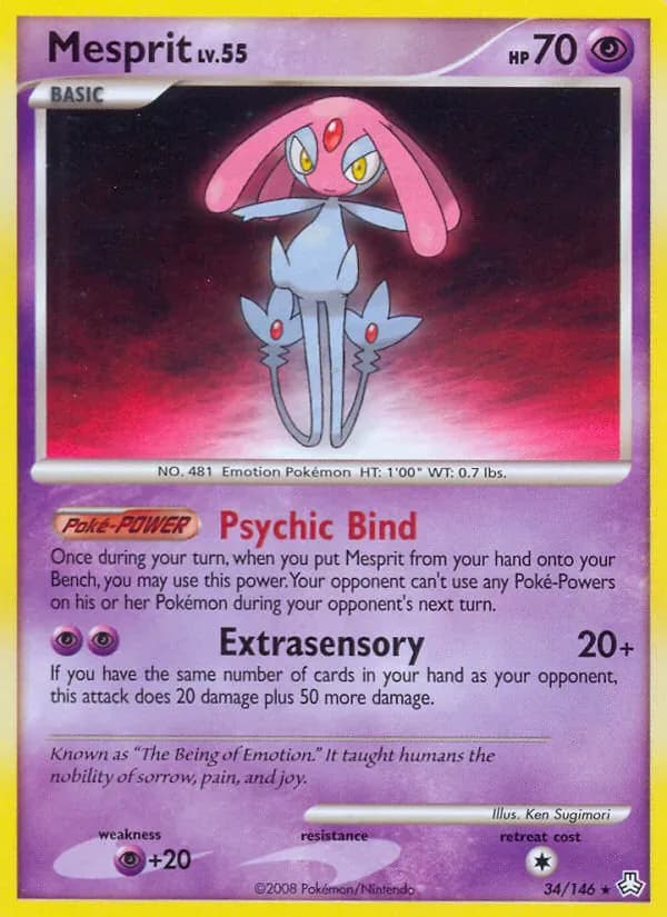 Mesprit 34/146 from Legends Awakened
