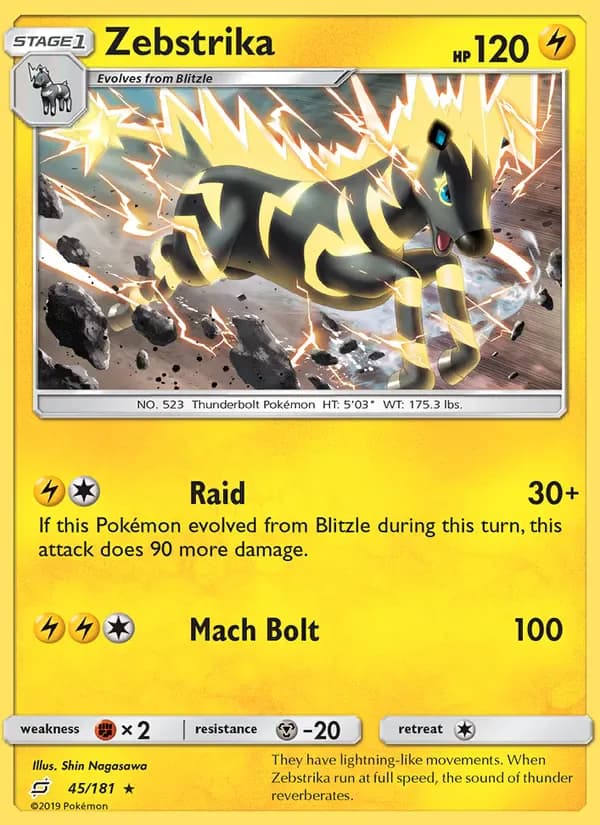 Zebstrika 45/181 from Team Up