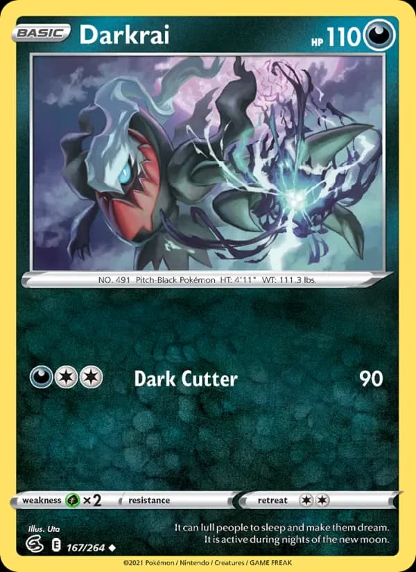 Darkrai 167/264 from Fusion Strike