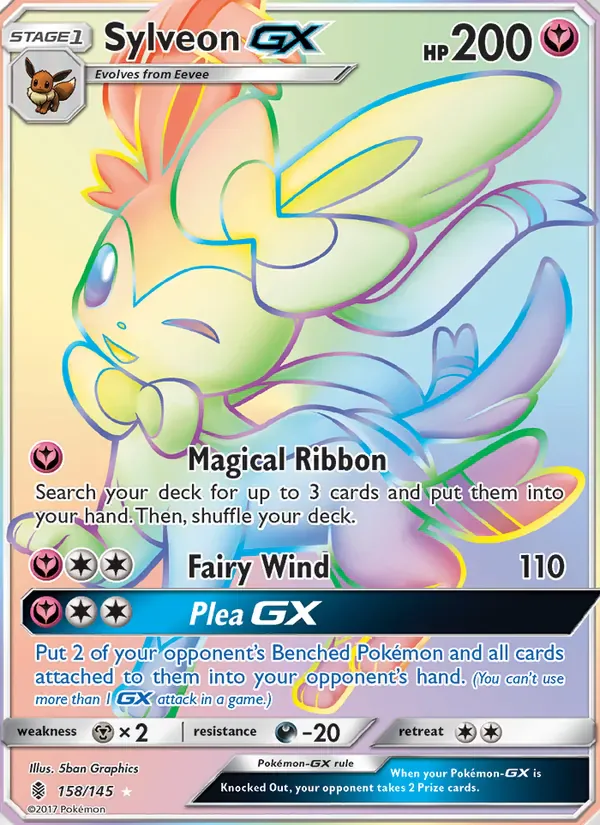 Sylveon GX 158/145 from Guardians Rising
