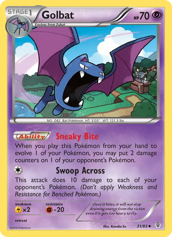 Golbat 31/83 from Generations