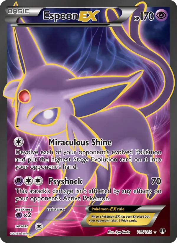 Espeon EX 117/122 from BREAKpoint