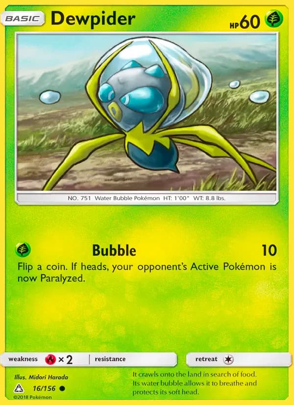 Dewpider 16/156 from Ultra Prism