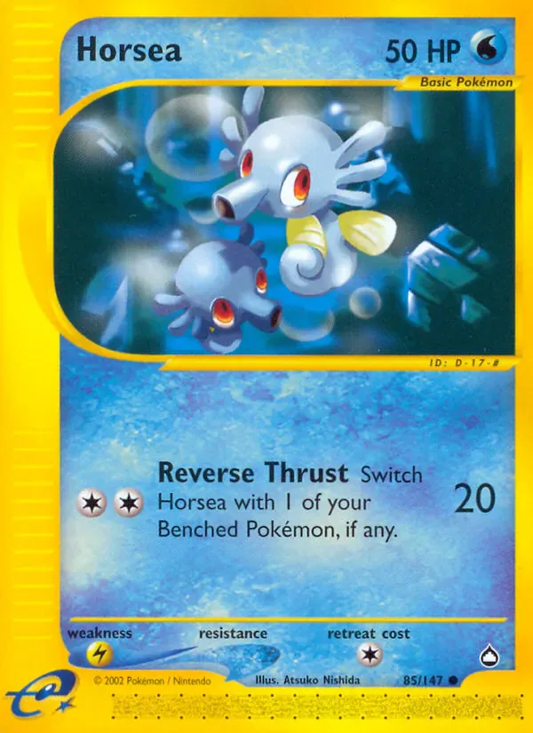 Horsea 85/147 from Aquapolis