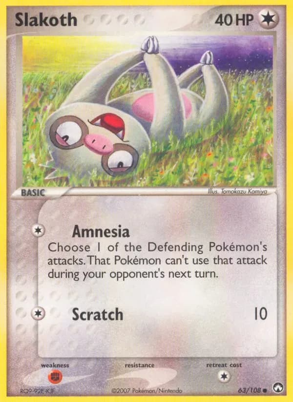 Slakoth 63/108 from EX Power Keepers