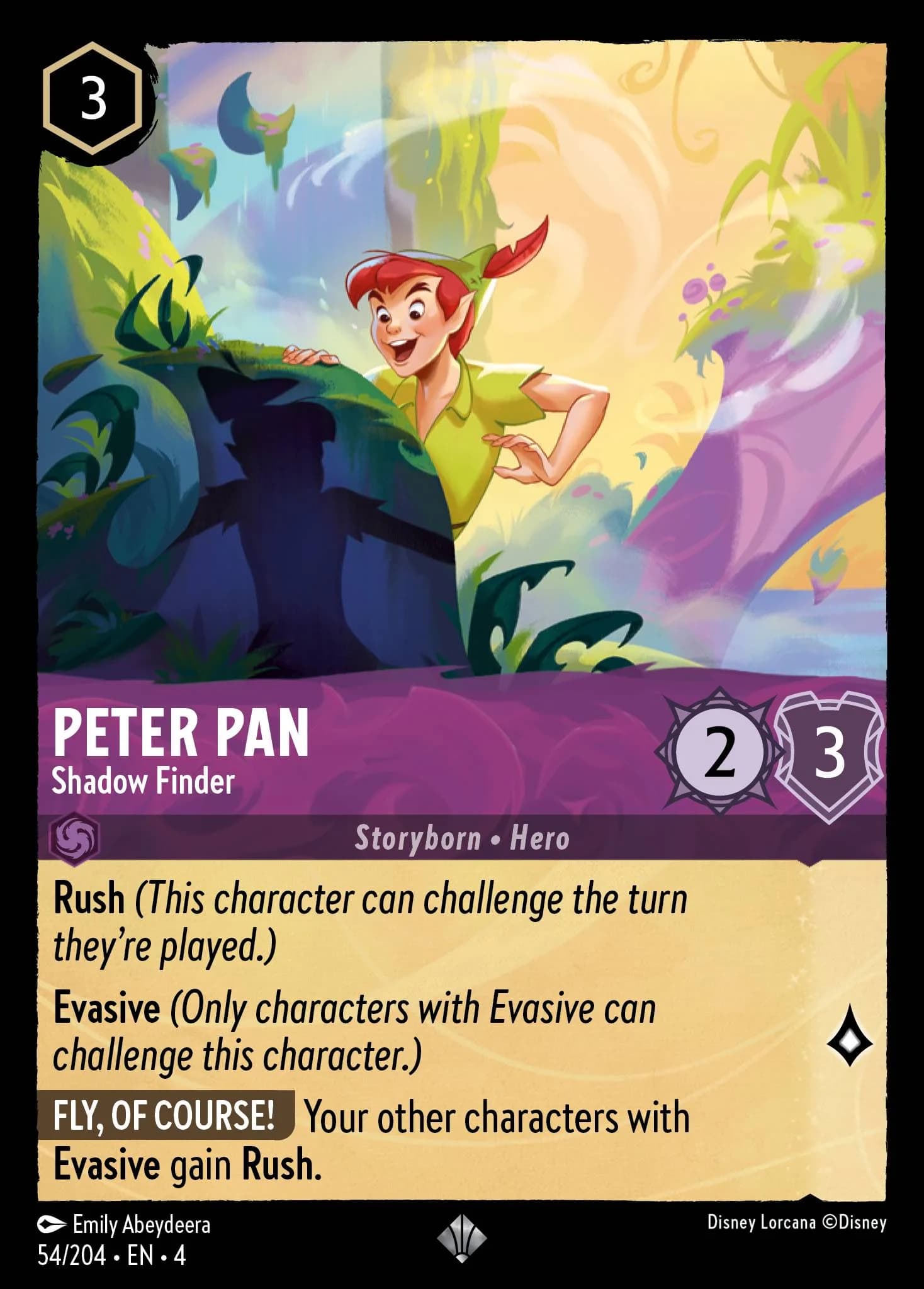 Peter Pan - Shadow Finder 54/204 from Ursula's Return