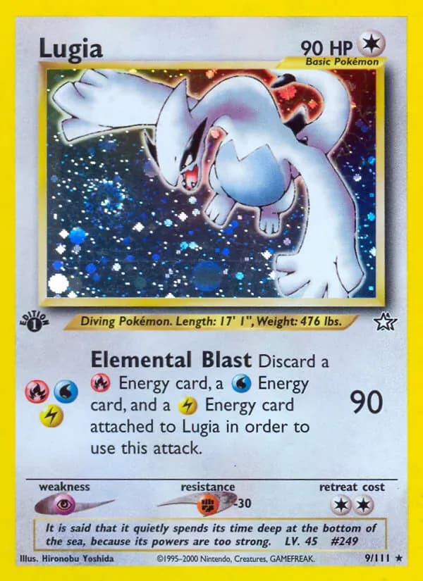 Lugia 9/111 from Neo Genesis