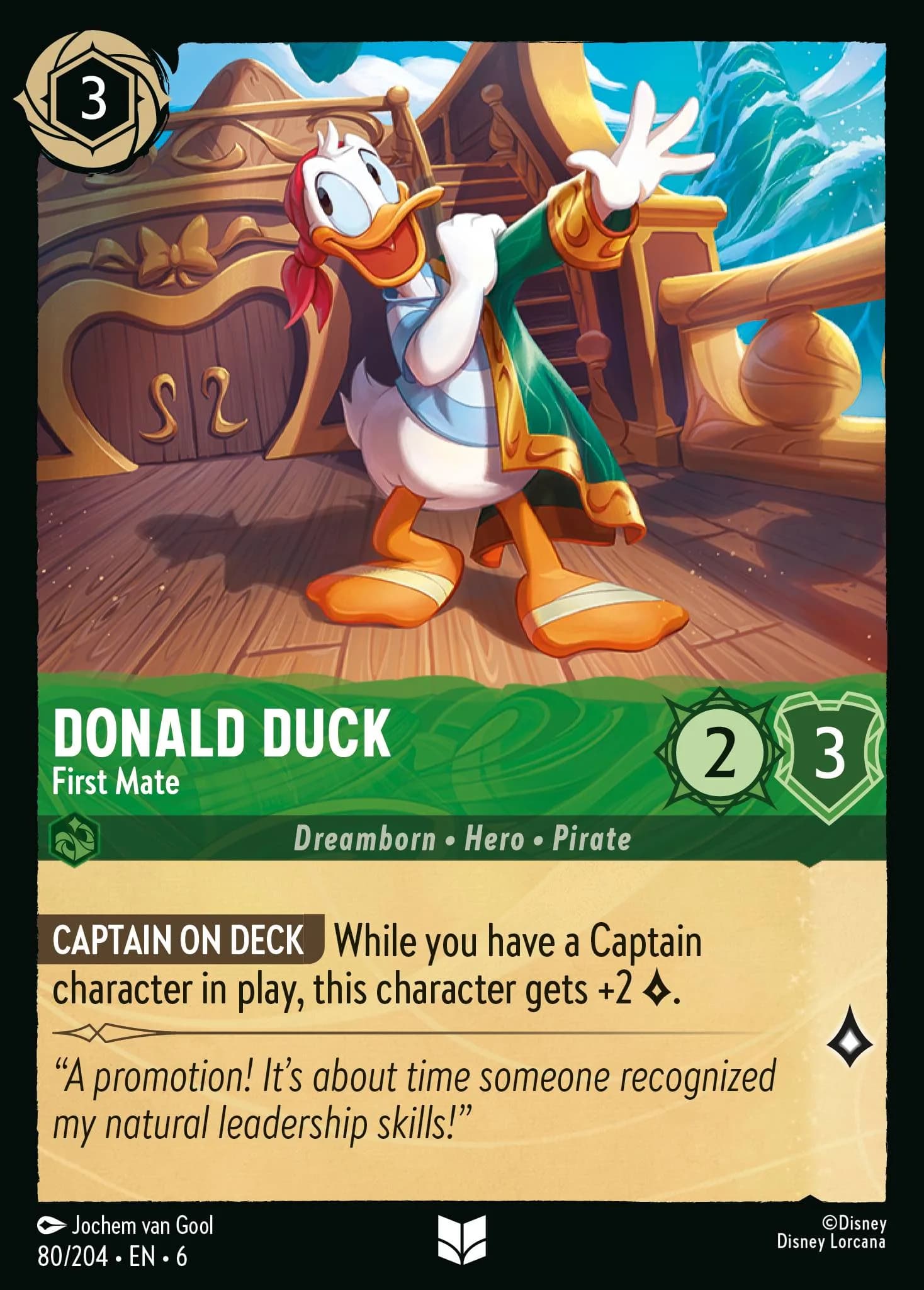 Donald Duck - First Mate 80/204 from Azurite Sea