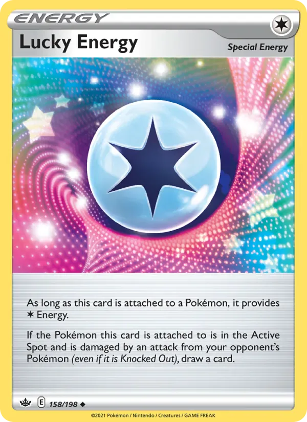 Lucky Energy 158/198 from Chilling Reign