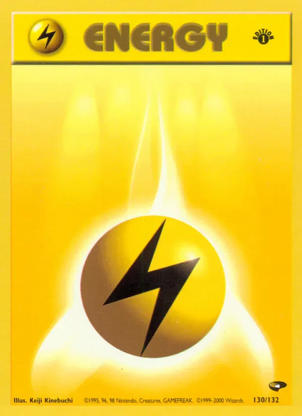 Lightning Energy 130/132 from Gym Challenge