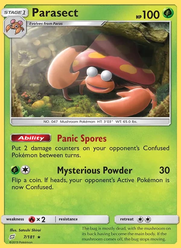 Parasect 7/181 from Team Up