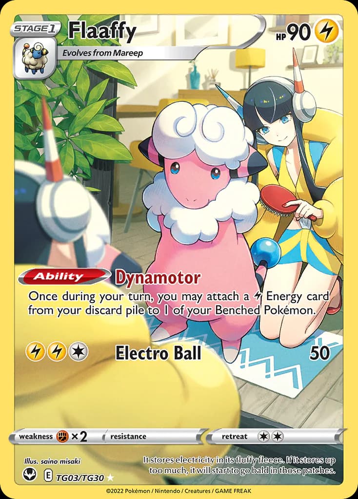 Flaaffy TG03/TG30 from Silver Tempest