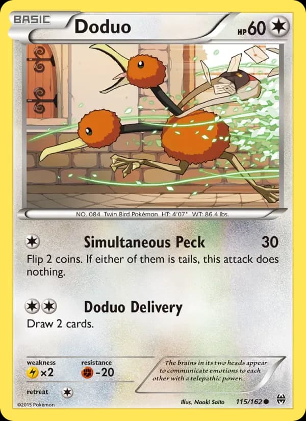 Doduo 115/162 from BREAKthrough