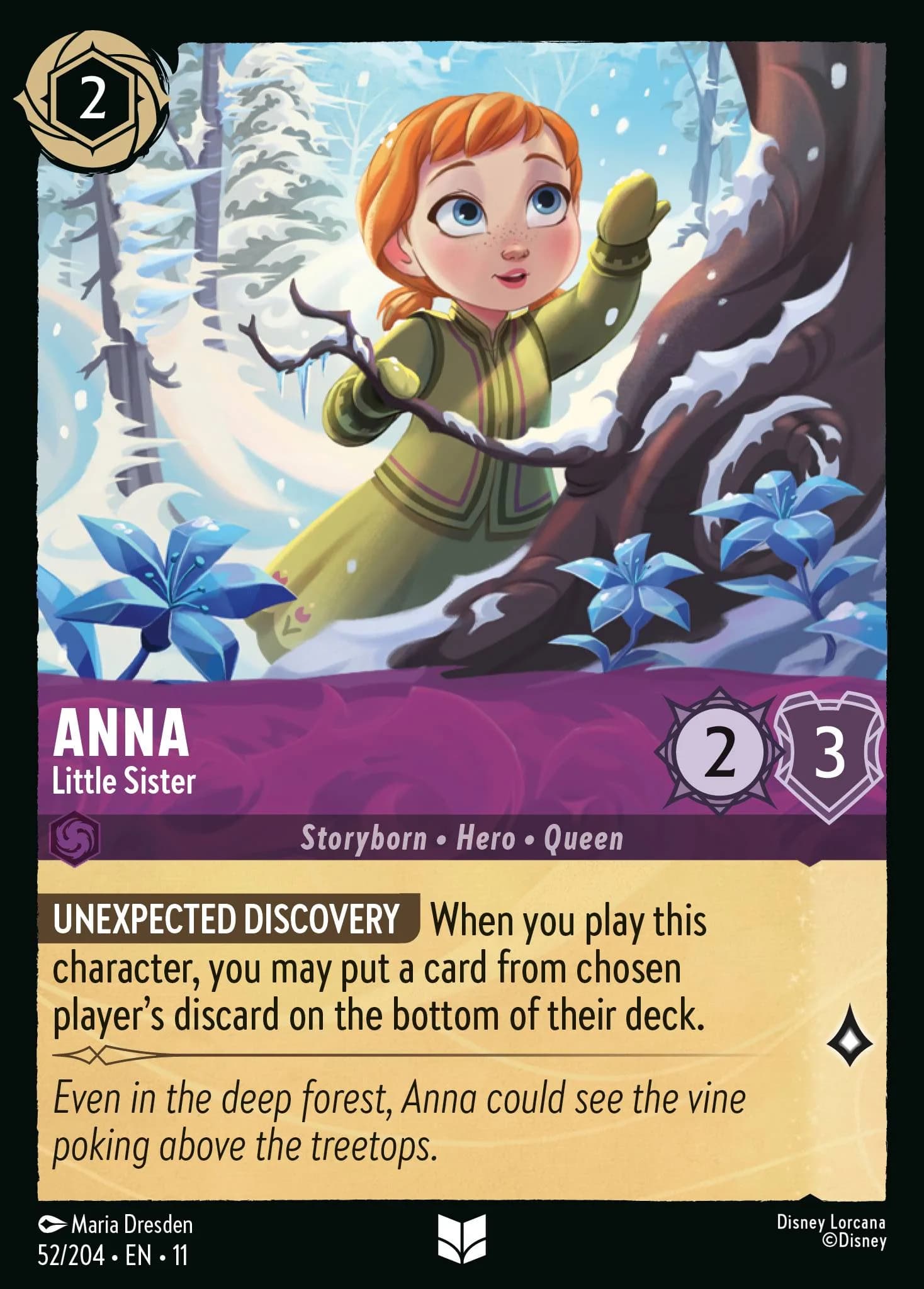 Anna - Little Sister 52/204 from Winterspell