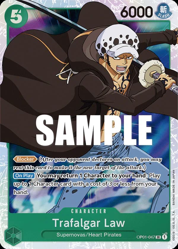 Trafalgar Law OP01-047 Standard printing