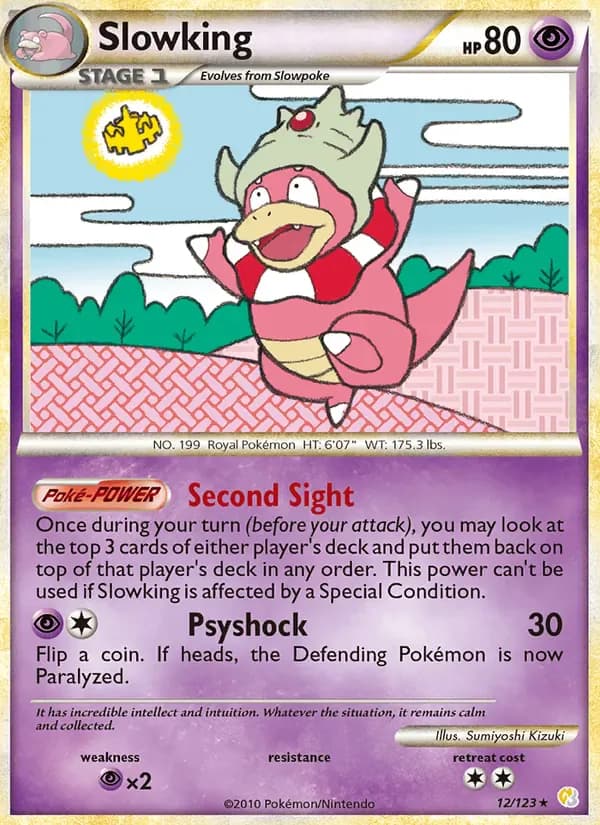 Slowking 12/123 from HeartGold & SoulSilver