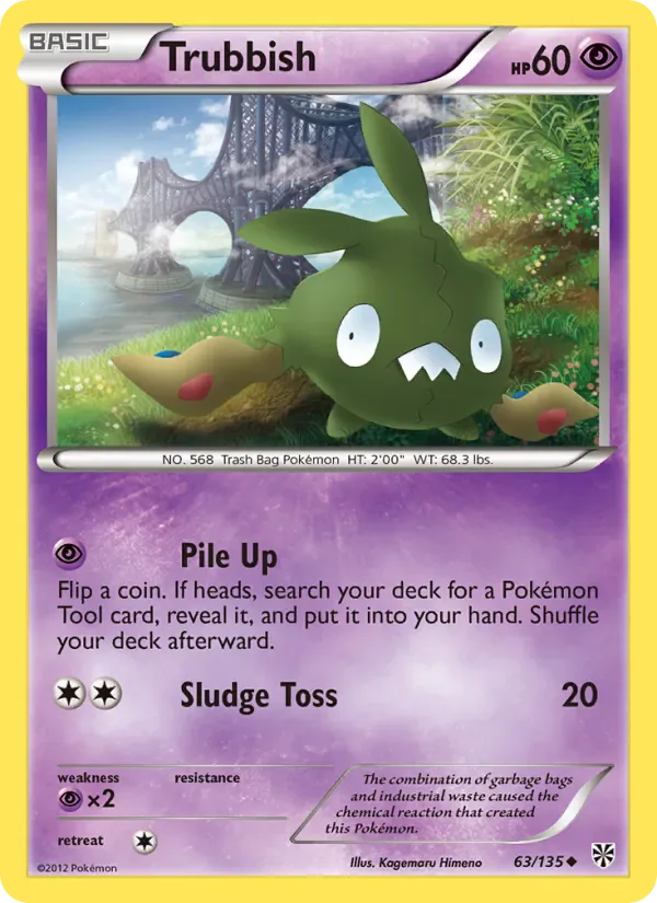 Trubbish 63/135 from Plasma Storm