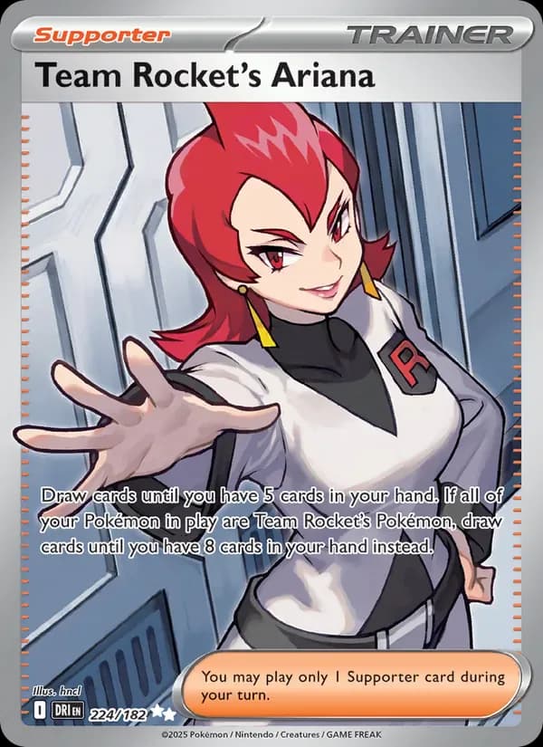 Team Rocket's Ariana 224/182 from Destined Rivals