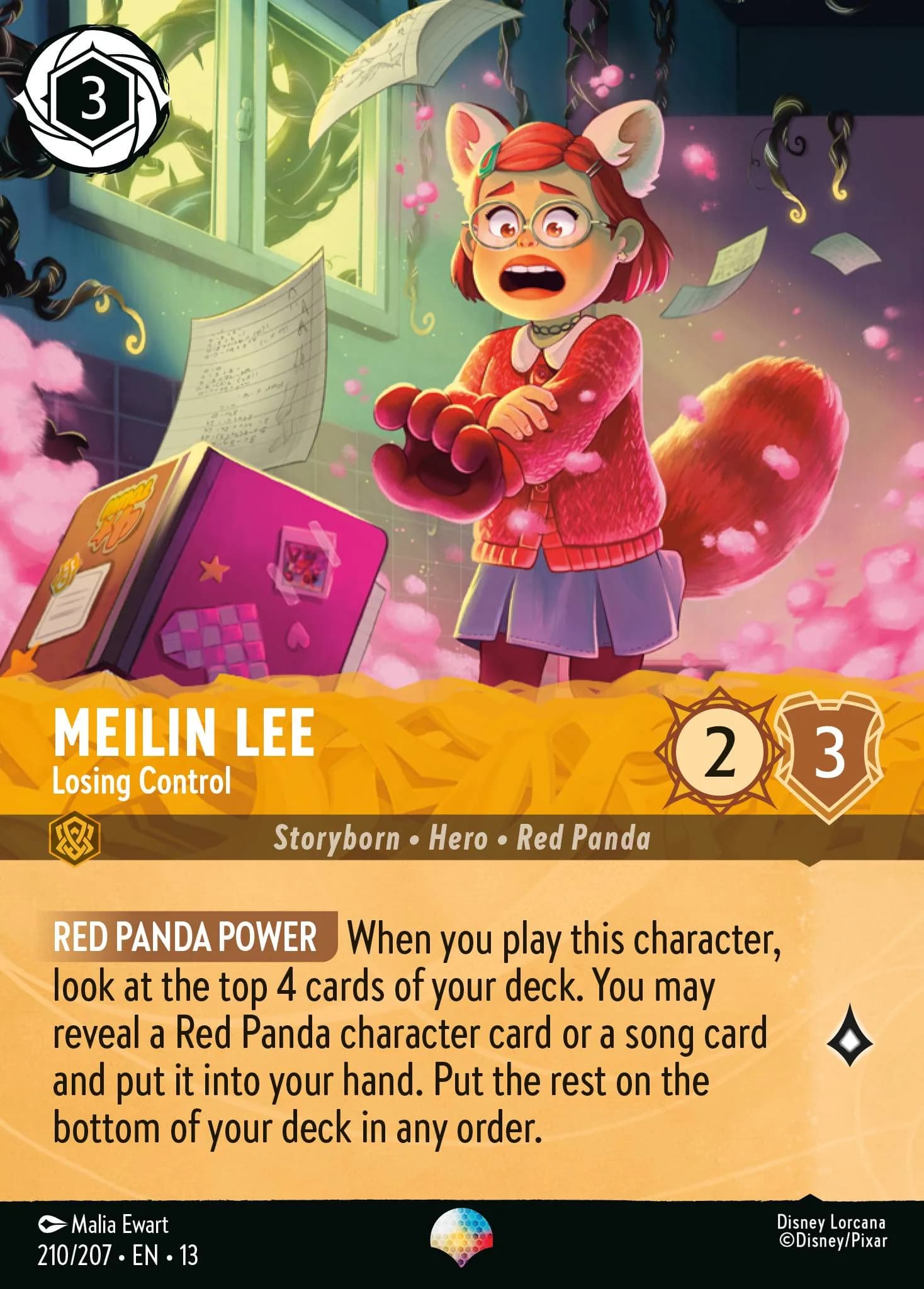 Meilin Lee - Losing Control 210/207 from Attack of the Vine!