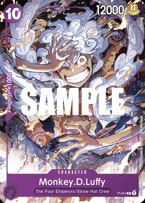 Monkey.D.Luffy P-041 Standard printing