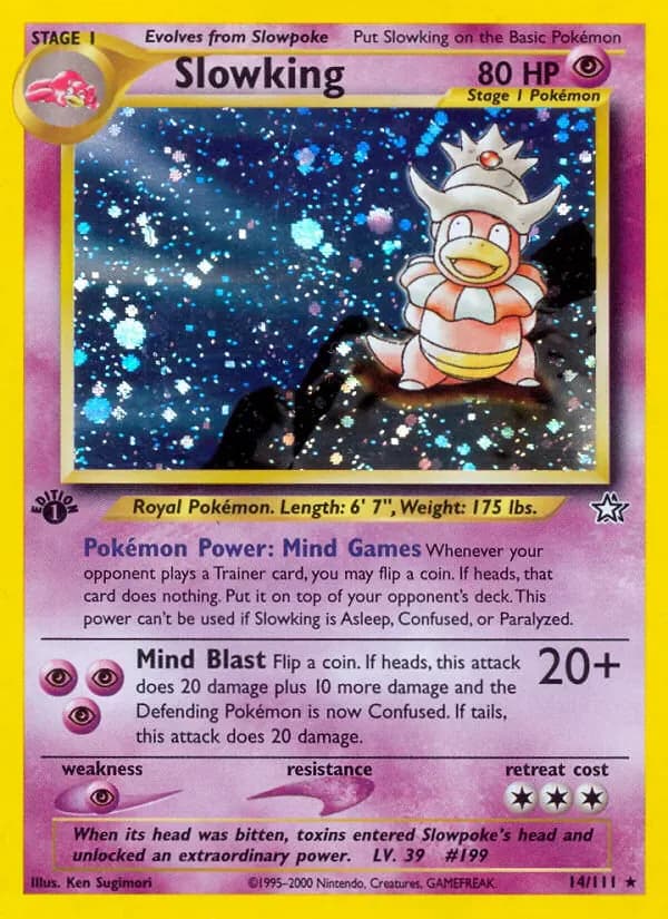 Slowking 14/111 from Neo Genesis