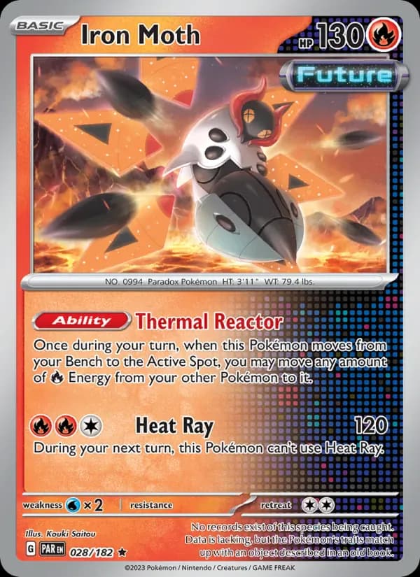 Iron Moth 028/182 from Paradox Rift