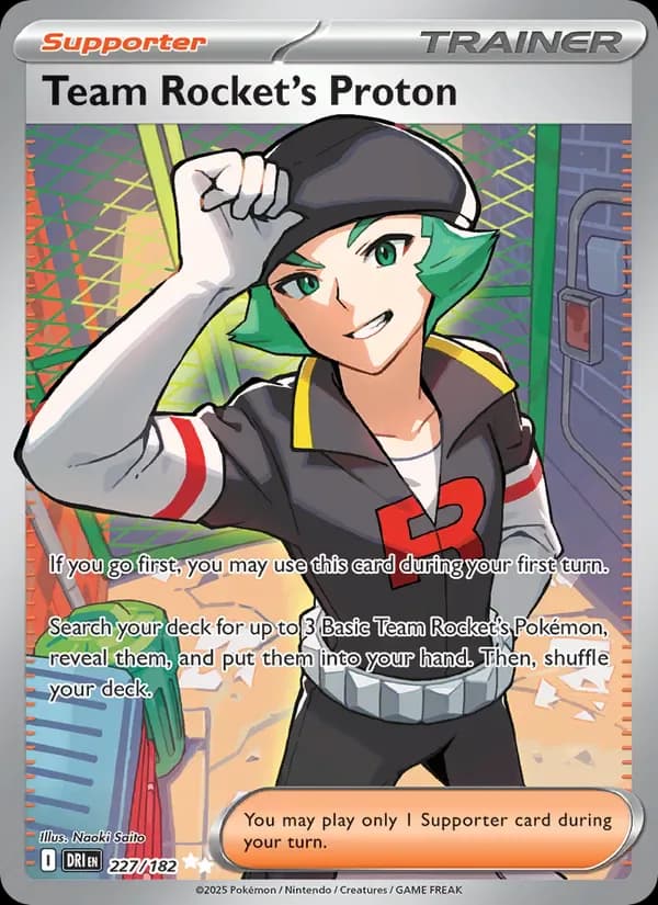 Team Rocket's Proton 227/182 from Destined Rivals