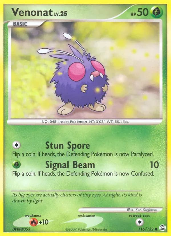 Venonat 116/132 from Secret Wonders