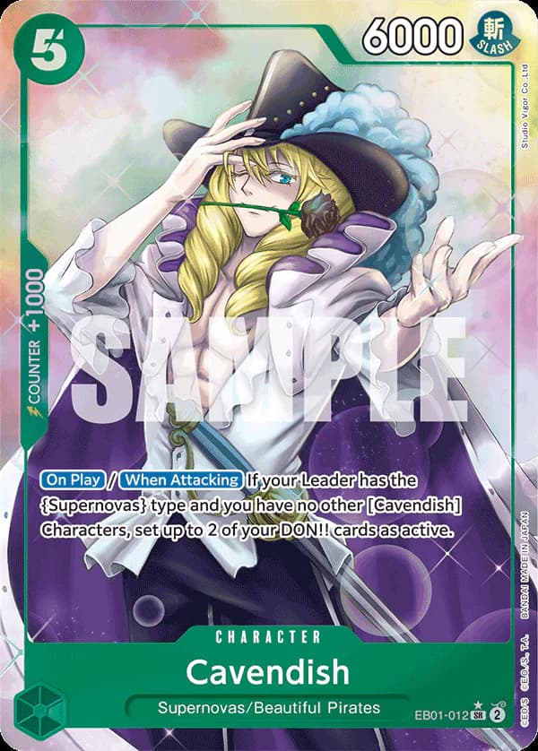 Cavendish EB01-012 Official alternate printing 1