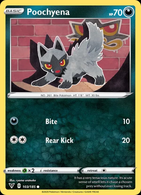 Poochyena 103/185 from Vivid Voltage
