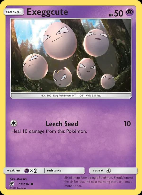 Exeggcute 73/236 from Unified Minds