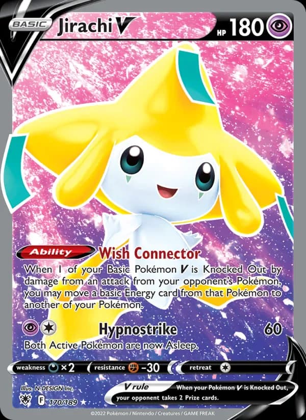 Jirachi V 170/189 from Astral Radiance