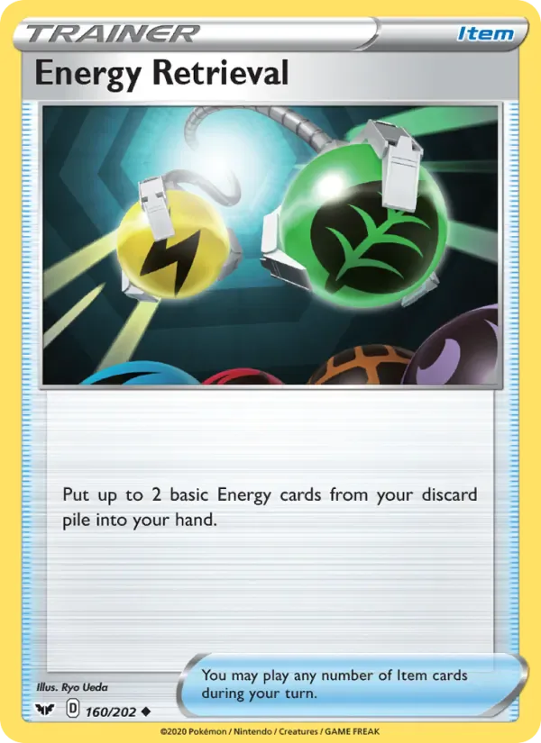 Energy Retrieval 160/202 from Sword & Shield