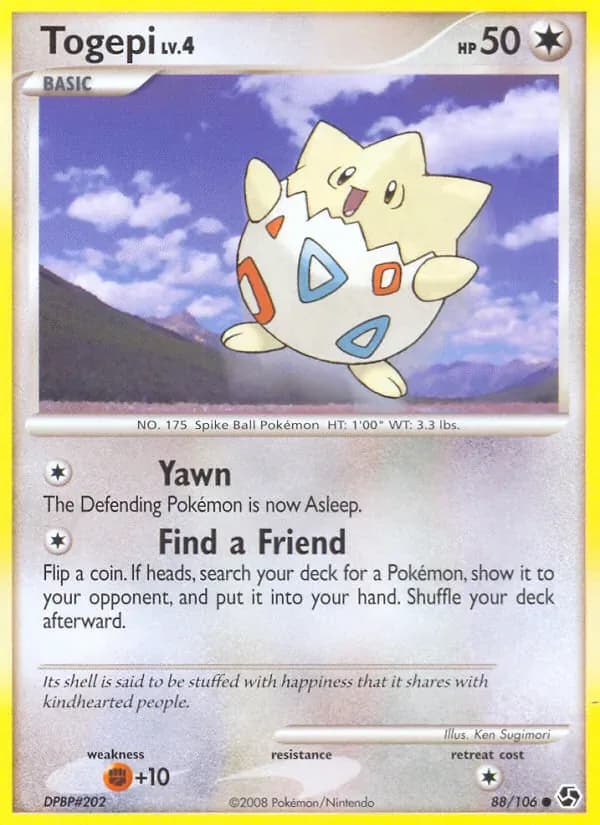 Togepi 88/106 from Great Encounters