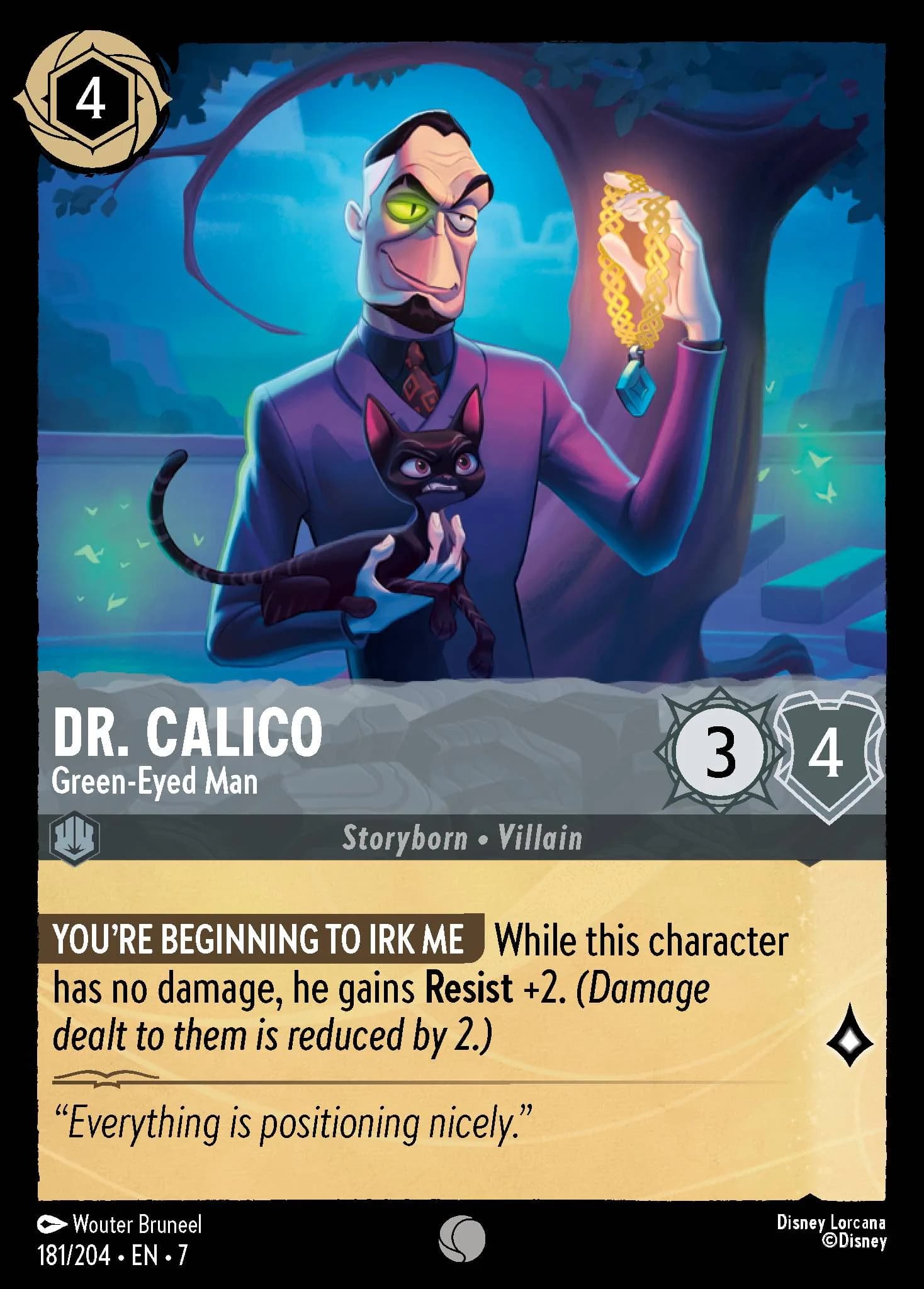 Dr. Calico - Green-Eyed Man 181/204 from Archazia's Island