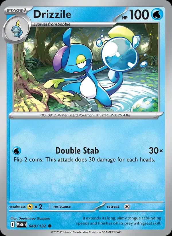 Drizzile 040/132 from Mega Evolution