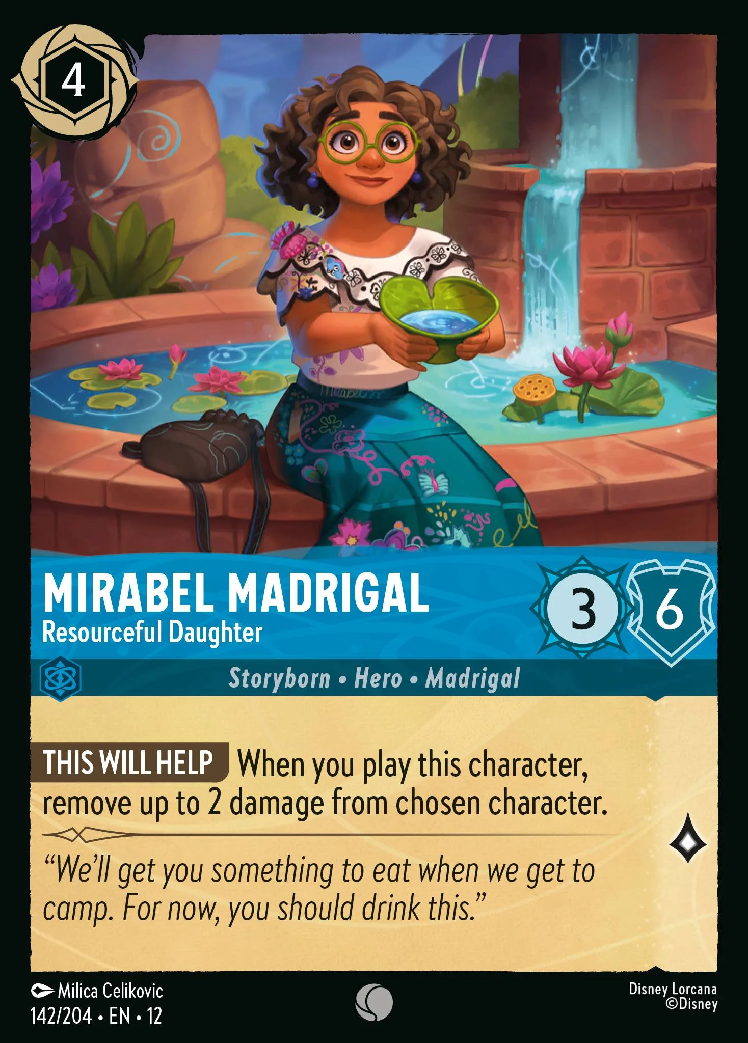 Mirabel Madrigal - Resourceful Daughter 142/204 from Wilds Unknown