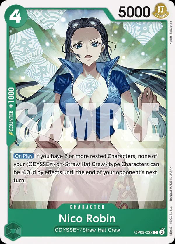 Nico Robin OP09-033 Standard printing