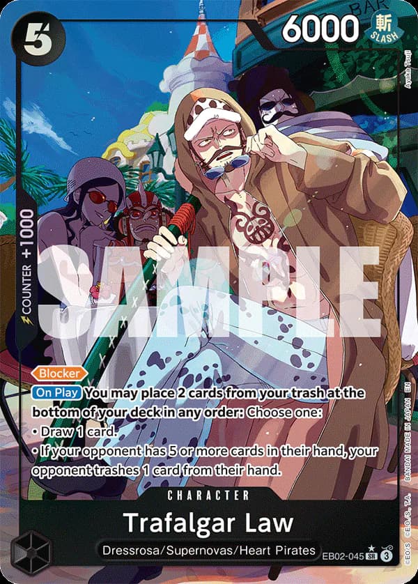 Trafalgar Law EB02-045 Official alternate printing 1