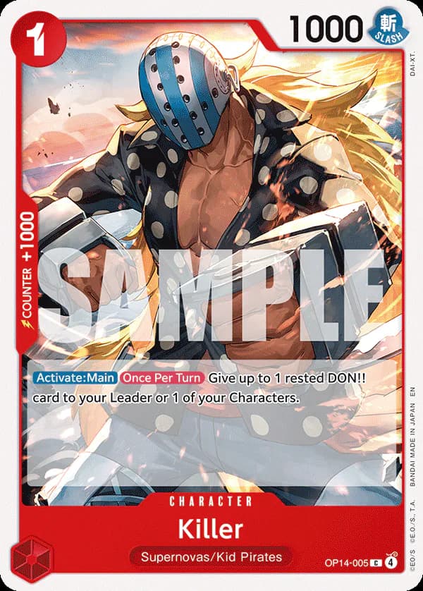 Killer OP14-005 Standard printing
