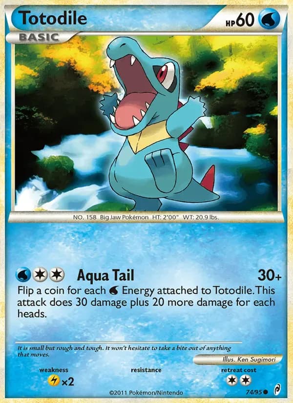 Totodile 74/95 from Call of Legends