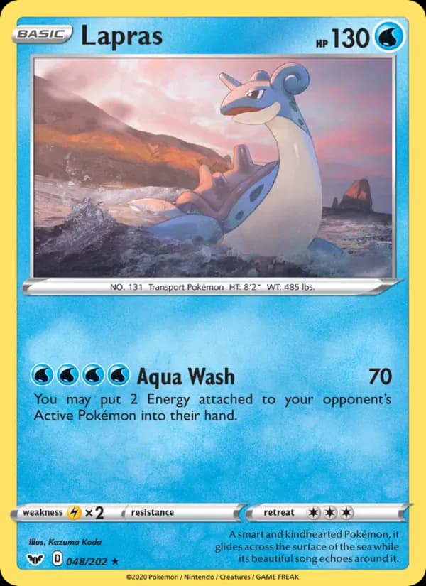 Lapras 48/202 from Sword & Shield