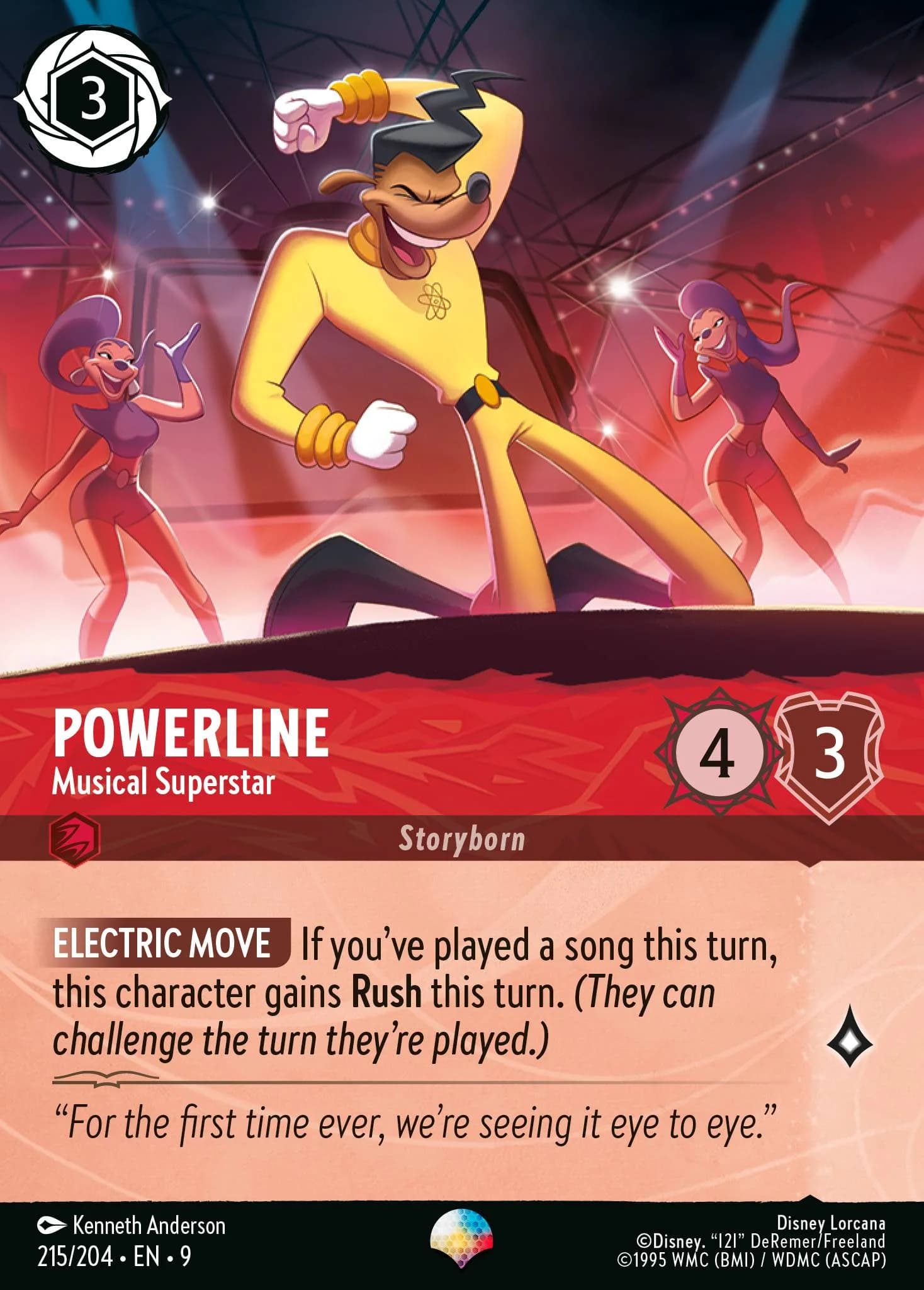 Powerline - Musical Superstar 215/204 from Fabled